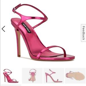 Hot Pink Miami Strappy Heel
